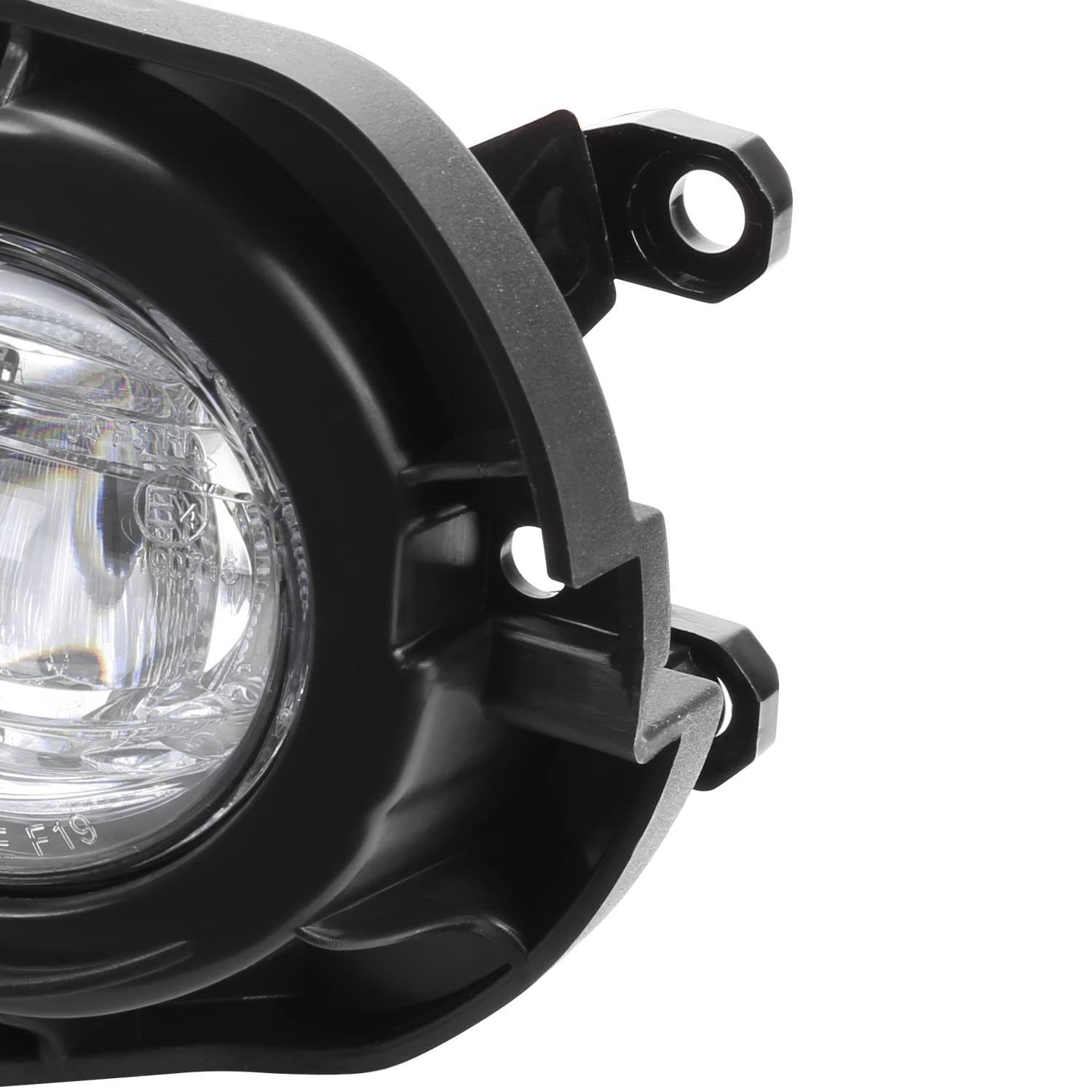 Bumper Driving Clear LED Fog Lights + Switch + Wiring Spec-D Tuning Compatible with 2022-2023 Toyota Corolla Cross, Left + Right Pair Assembly