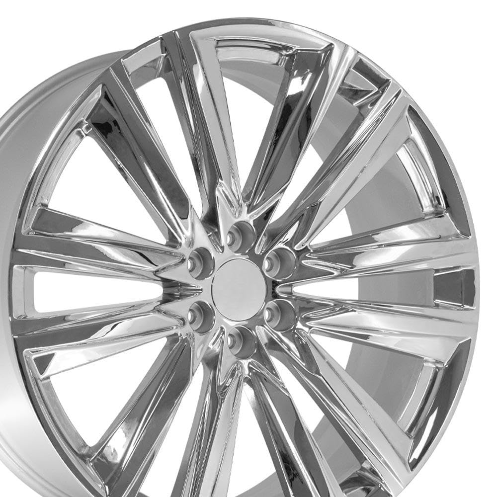 26 Inch OE Wheels CA91 Rim Fits Escalade Sport Style 6x139.7 26x10 Chrome - Hollander 4869 (1)