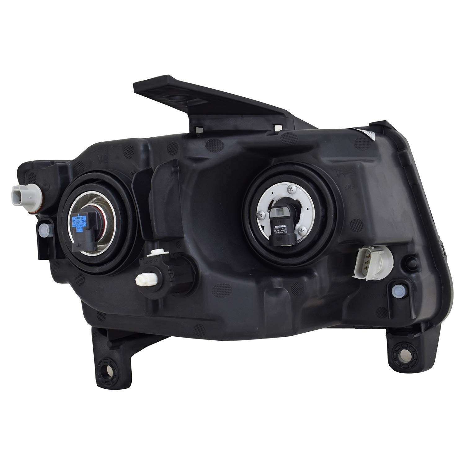 Left TYC Headlight Assembly Compatible with 2011-2013 Jeep Grand Cherokee