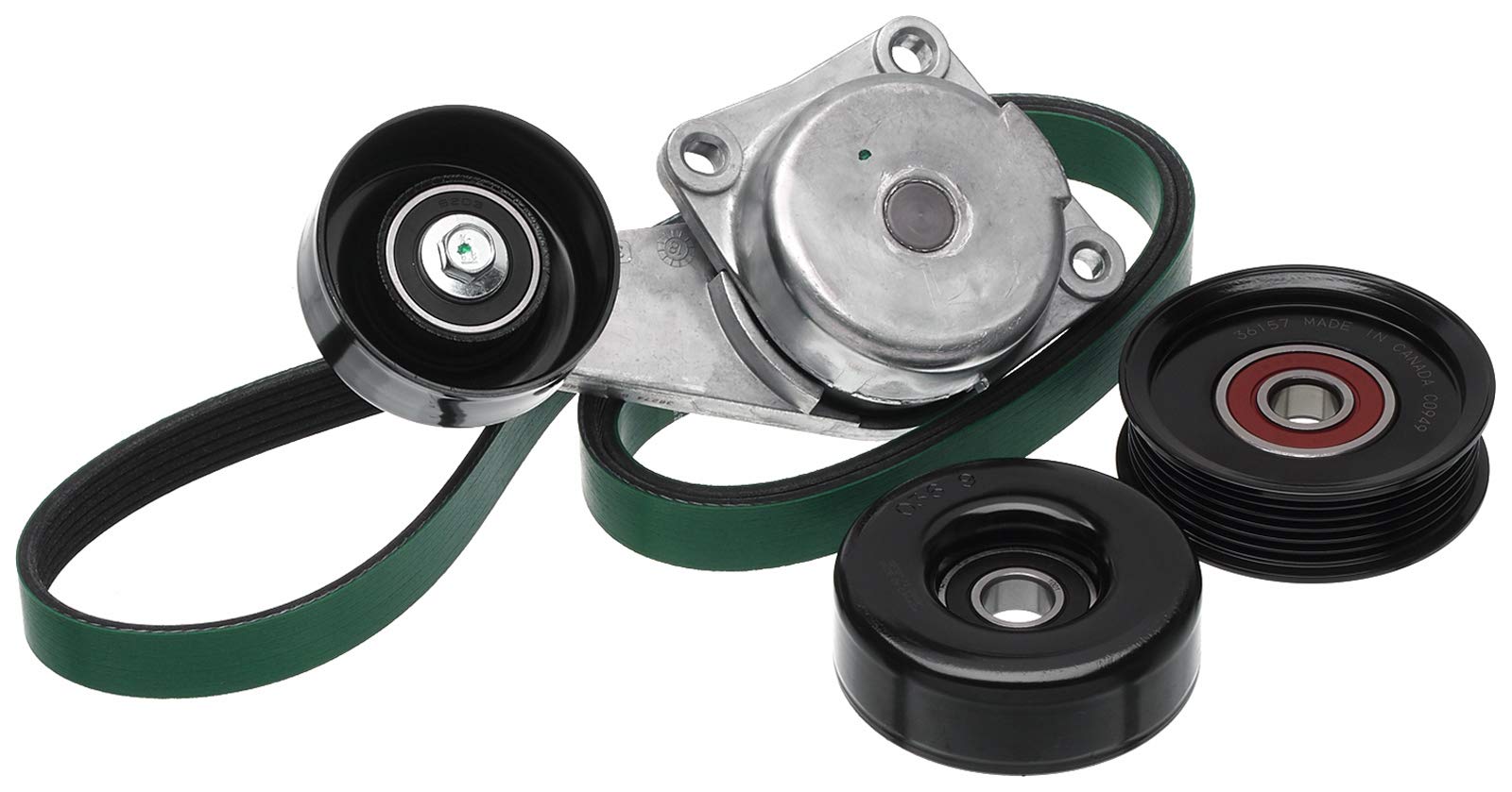 Complete Gates Serpentine Belt Drive Component Kit 90K-38274F