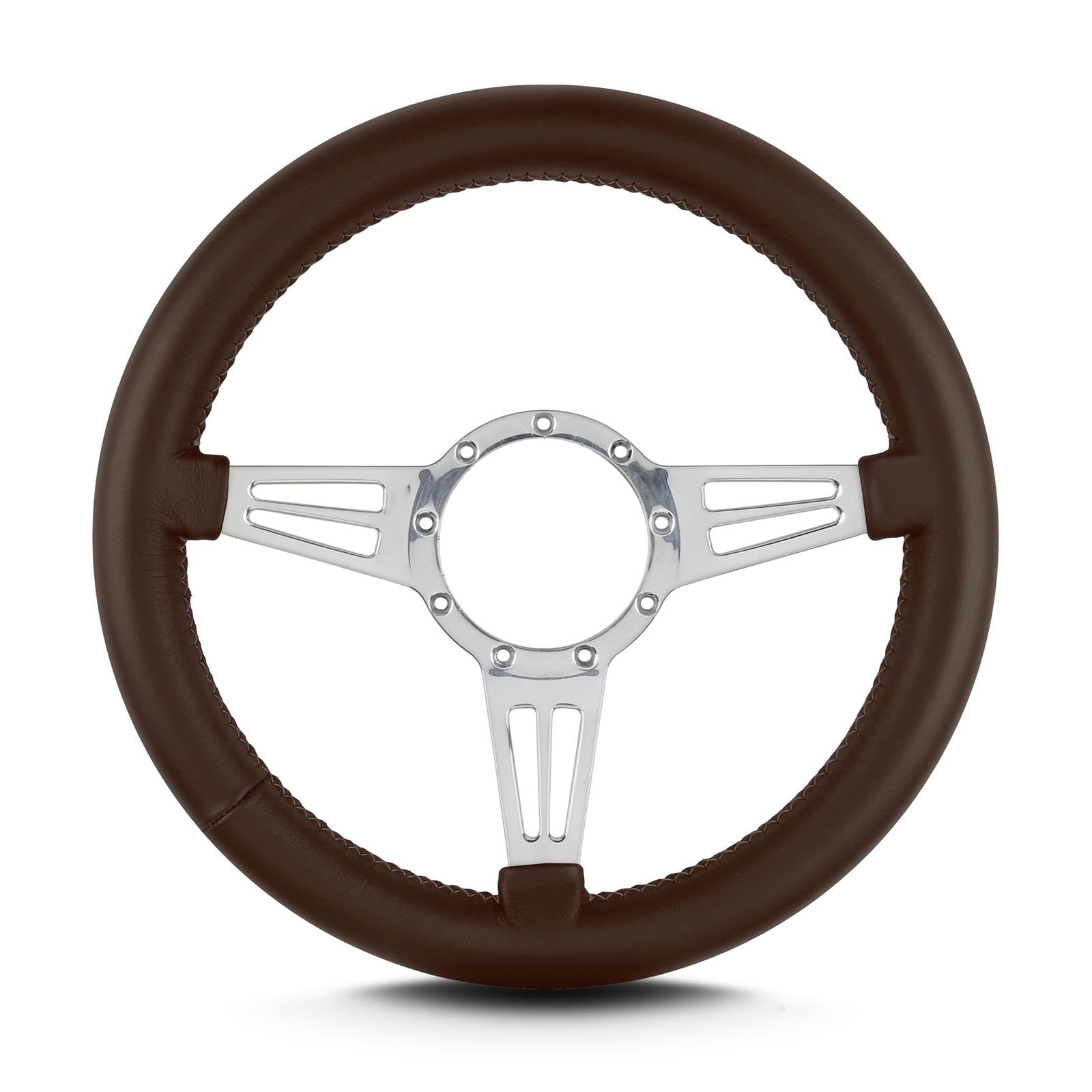 Mark 4 Lecarra 86602 Double Slot Polished Thick Grip Brown
