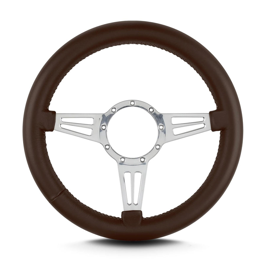 Mark 4 Lecarra 86602 Double Slot Polished Thick Grip Brown