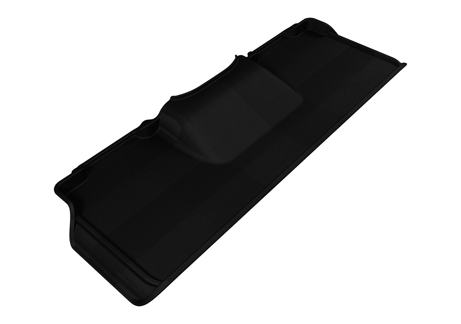 3D MAXpider Custom Fit Second Row All-Weather Floor Mat for Select Dodge RAM 2500/3500 Models - Kagu Rubber (Black)