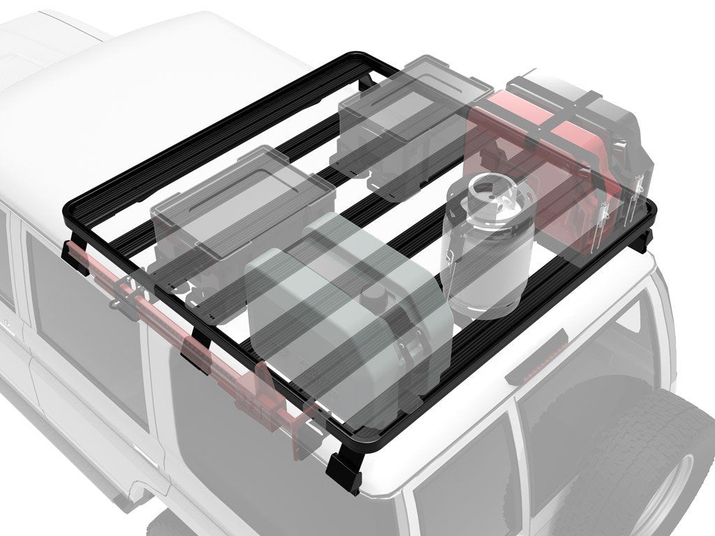 Slimline II Front Runner 1/2 Roof Rack Kit/Tall Compatible with Toyota Land Cruiser 80