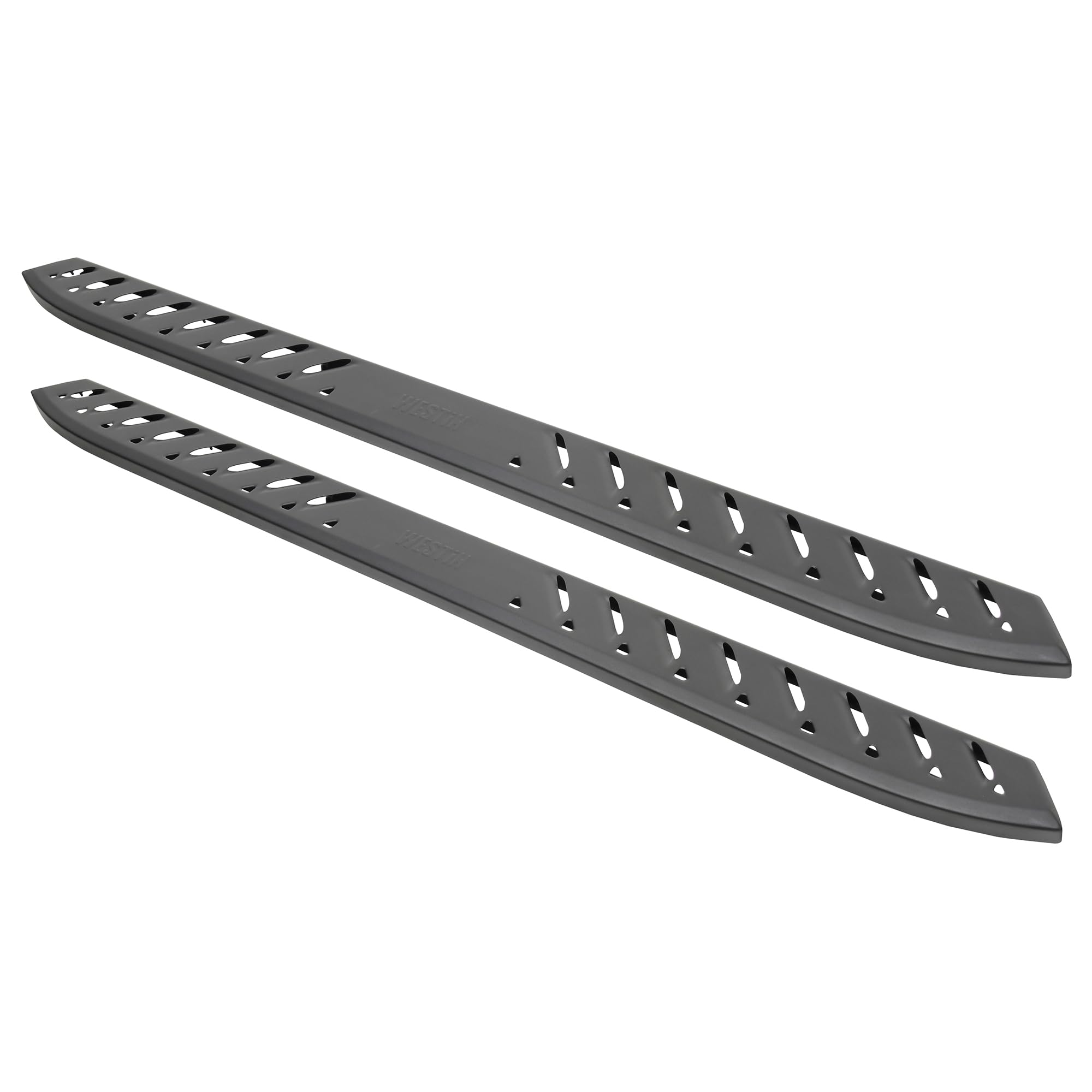 Thrasher Westin 28-81275 Running Boards fits 2019-2025 Silverado Sierra 1500 2020-2025 Silverado Sierra 2500 3500 Crew Cab (Exc 2019 Silverado LD/Sierra 1500 Limited) Textured Black Pair