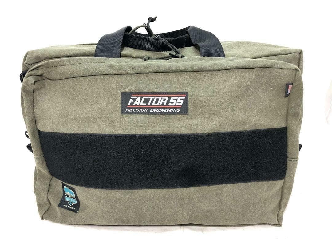 Ultimate Recovery Gear Bag Factor 55 Made from Cordura and Heavy-Duty Zippers, Large - Tan