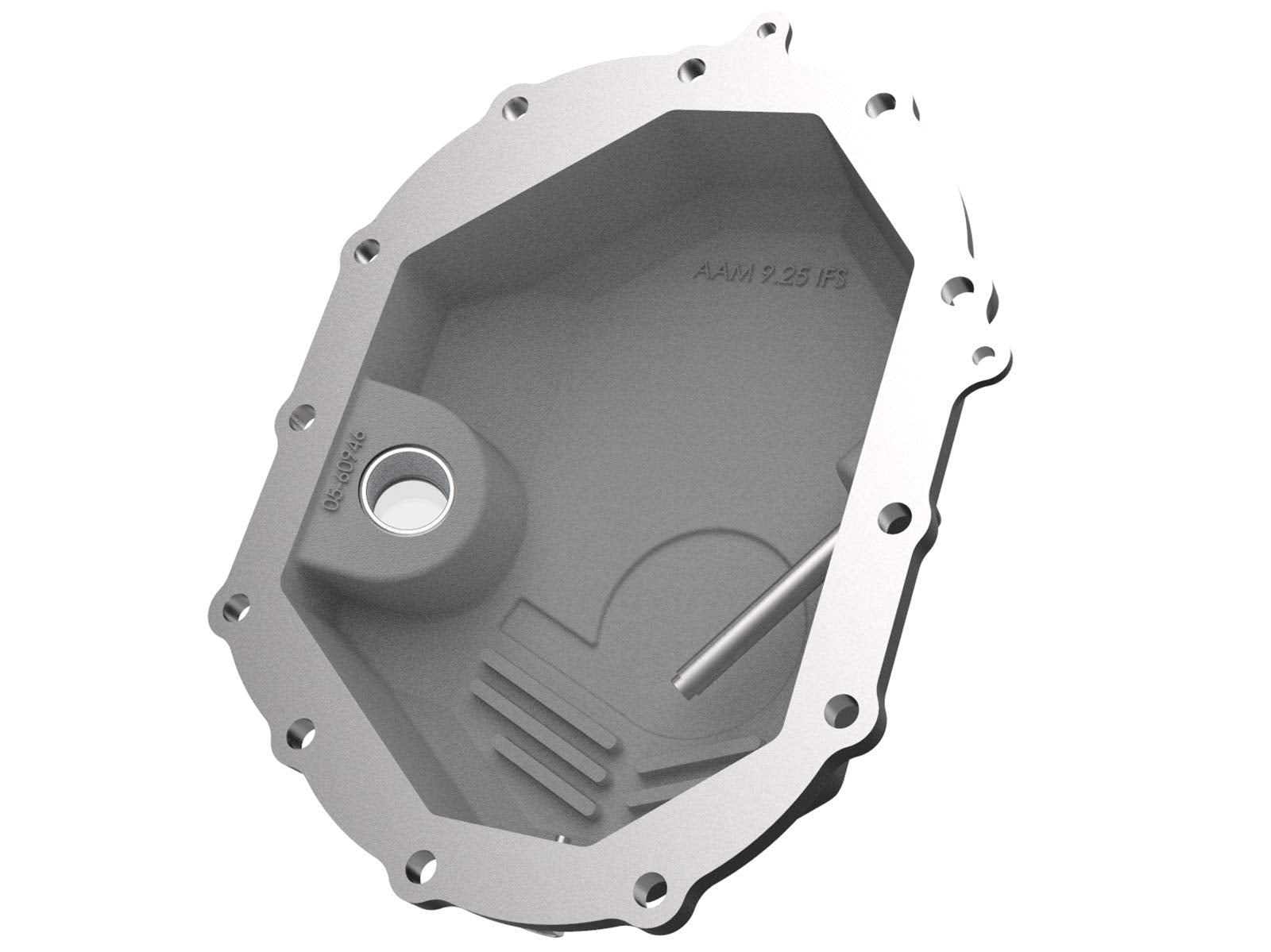 aFe POWER Front Differential Cover Pro Series Black w/Machined Fins - #46-71050B - GM 2500/3500 11-20 V8-6.0L/6.6L (AAM 9.25)