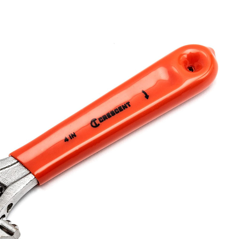 4" Crescent Adjustable Cushion Grip Wrench - Carded - AC24CVS