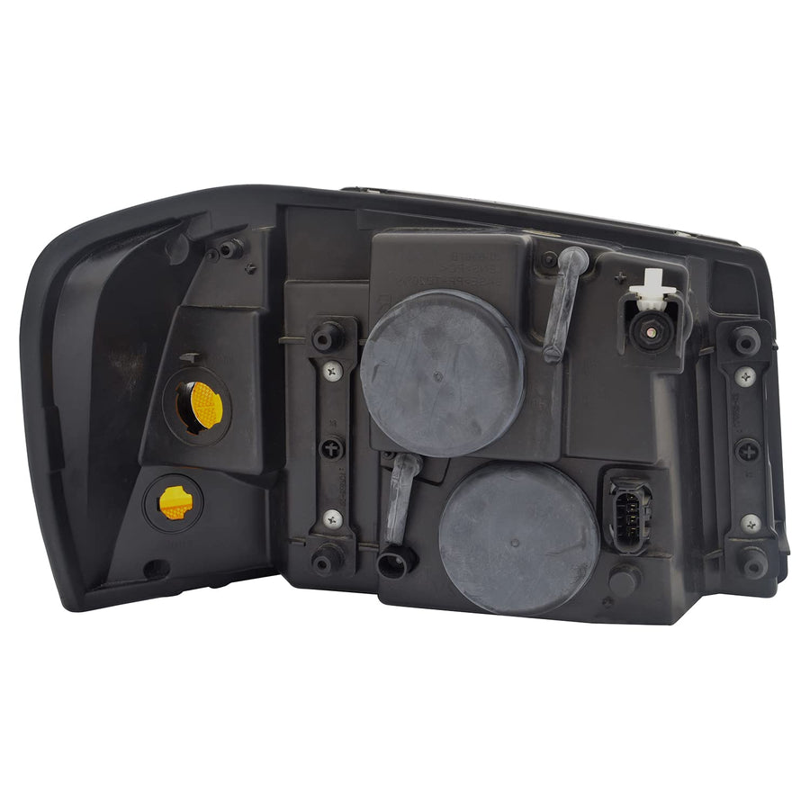 Left TYC Headlight Assembly Compatible with 2002-2008 GMC Envoy