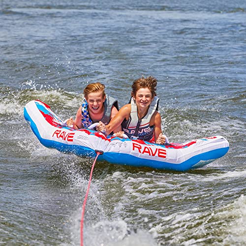 Mambo PX Rave Sports Boat Towable Tube - Inflatable Tube for 1-2 Riders