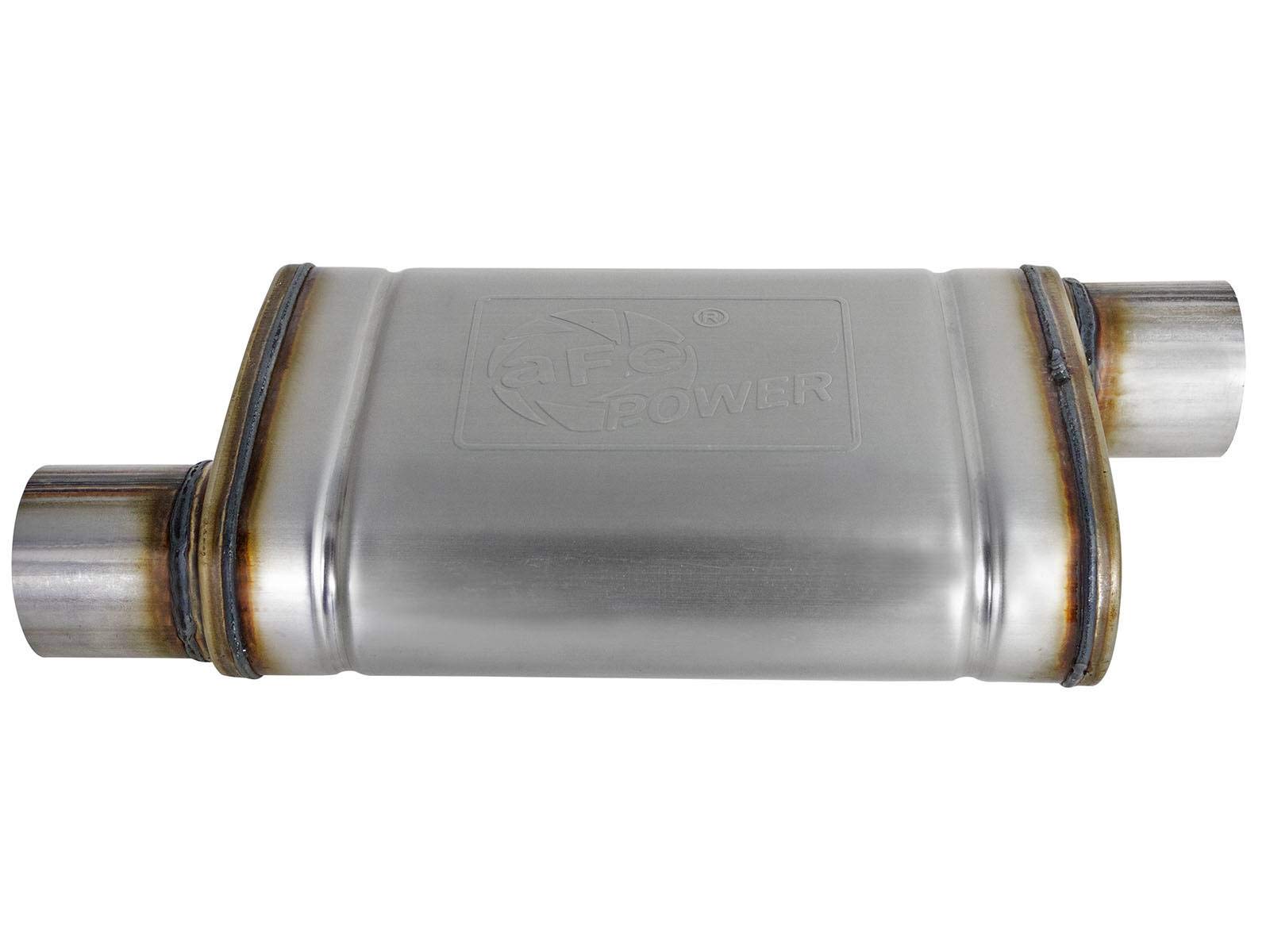 Mach Force-Xp aFe Power 3" 409 Stainless Steel Muffler, 1 Pack