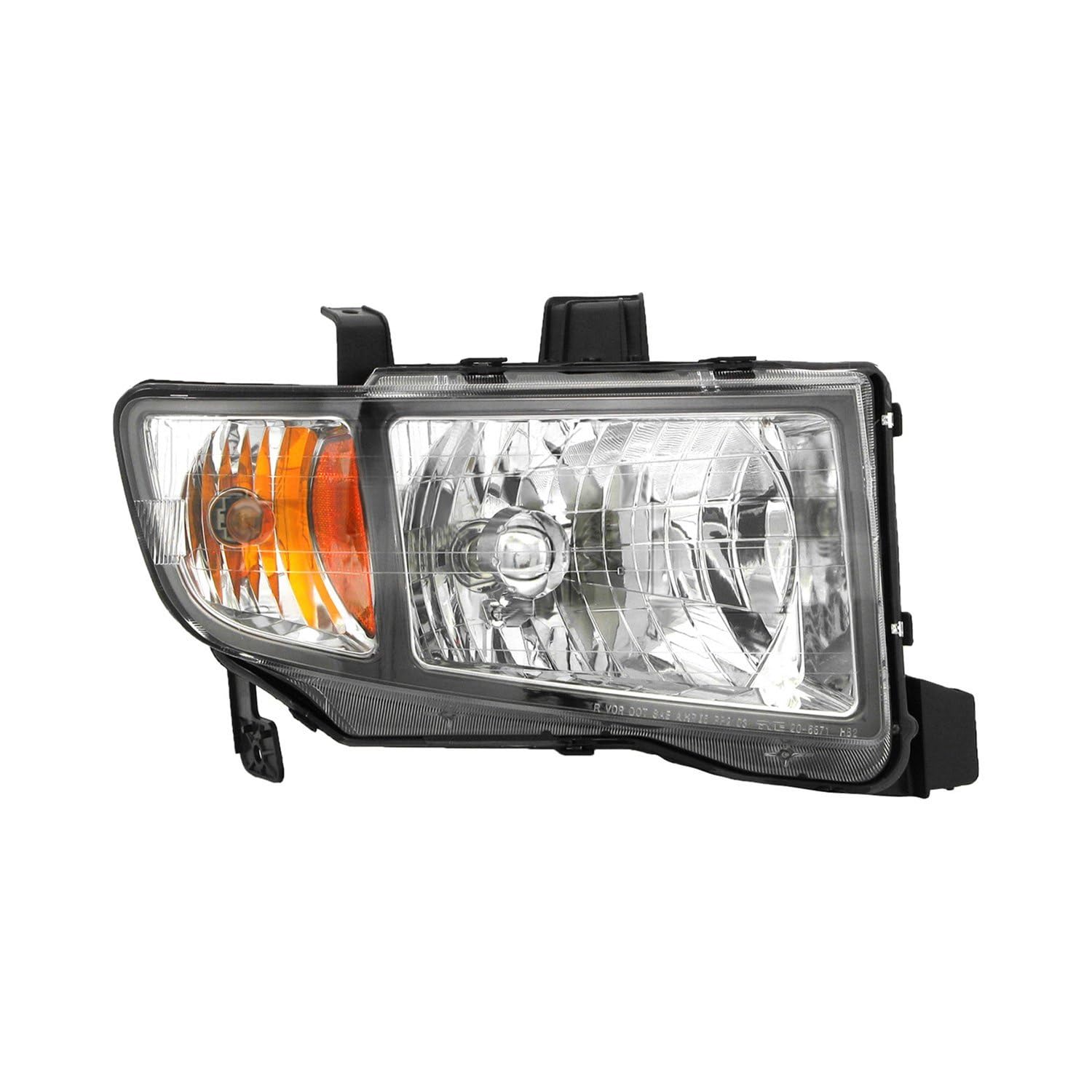 Right Headlight Assembly TYC Compatible with 2006-2008 Honda Ridgeline