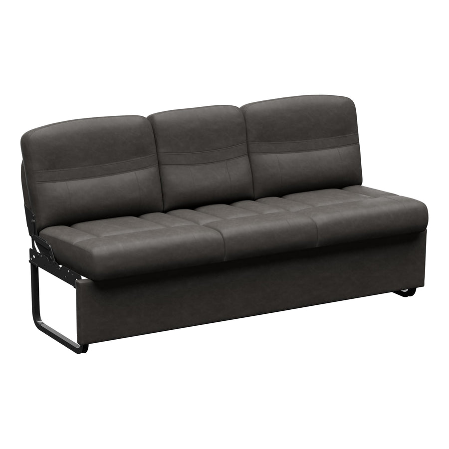 68" Thomas Payne Signature McCoy RV Jackknife Sleeper Sofa with Matching Kickboard, Easy Transition, High-Density Foam Cushioning, Fold-Down Center, Dual Cupholders - 2024044398