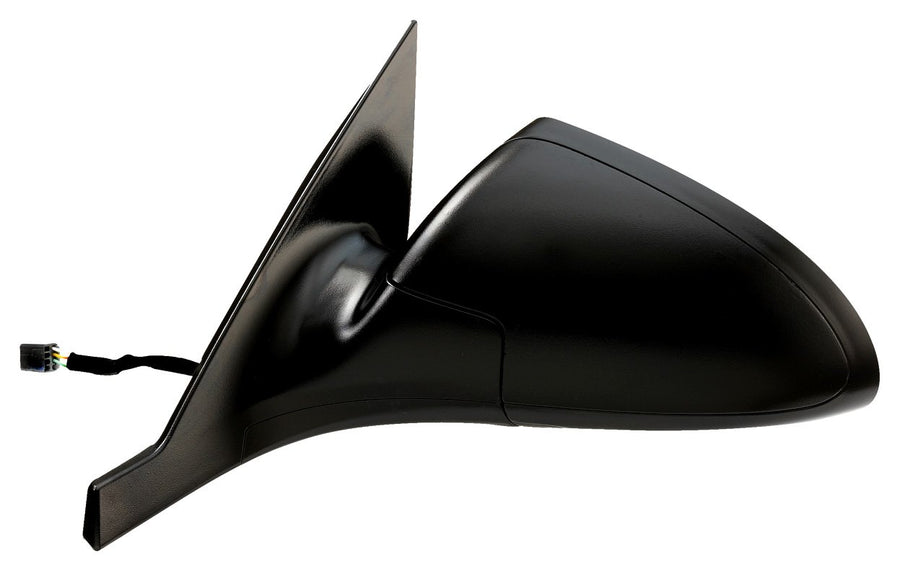 Driver Side Fit Mirror for Pontiac G6 Coupe, Textured Black, Foldaway, Power