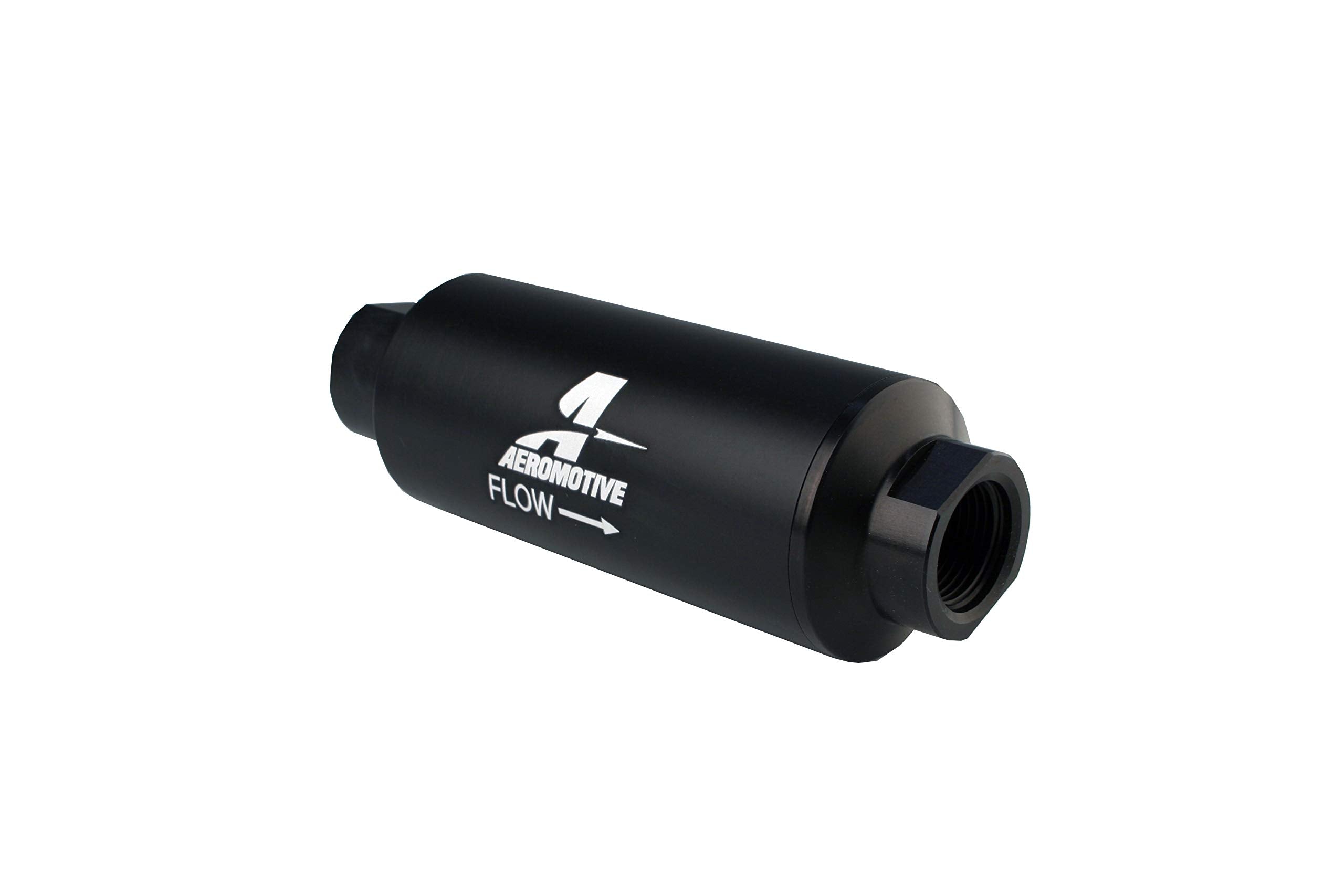In-Line Aeromotive 12311 Marine Fuel Filter with 10-Micron Fabric Element, ORB-12