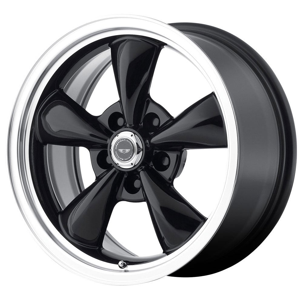 AR105M AMERICAN RACING Torq Thrust M Rim 16X7 5X100 ET35 Black/Mach (Qty of 1)