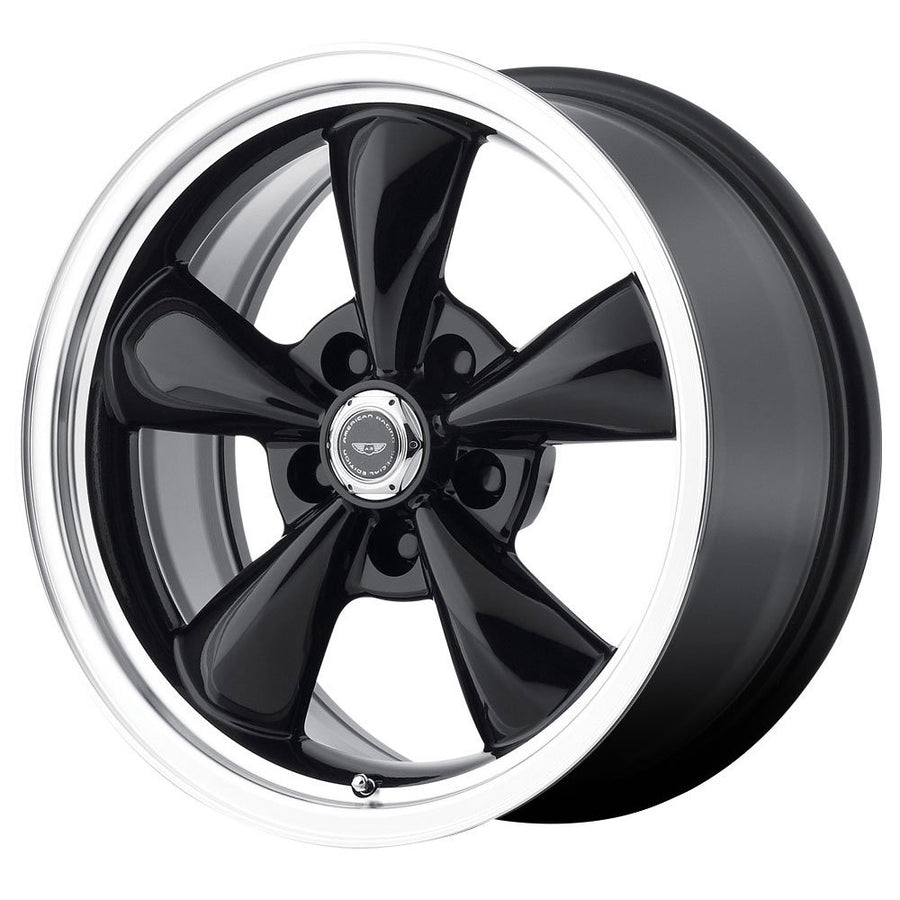 AR105M AMERICAN RACING Torq Thrust M Rim 16X7 5X100 ET35 Black/Mach (Qty of 1)