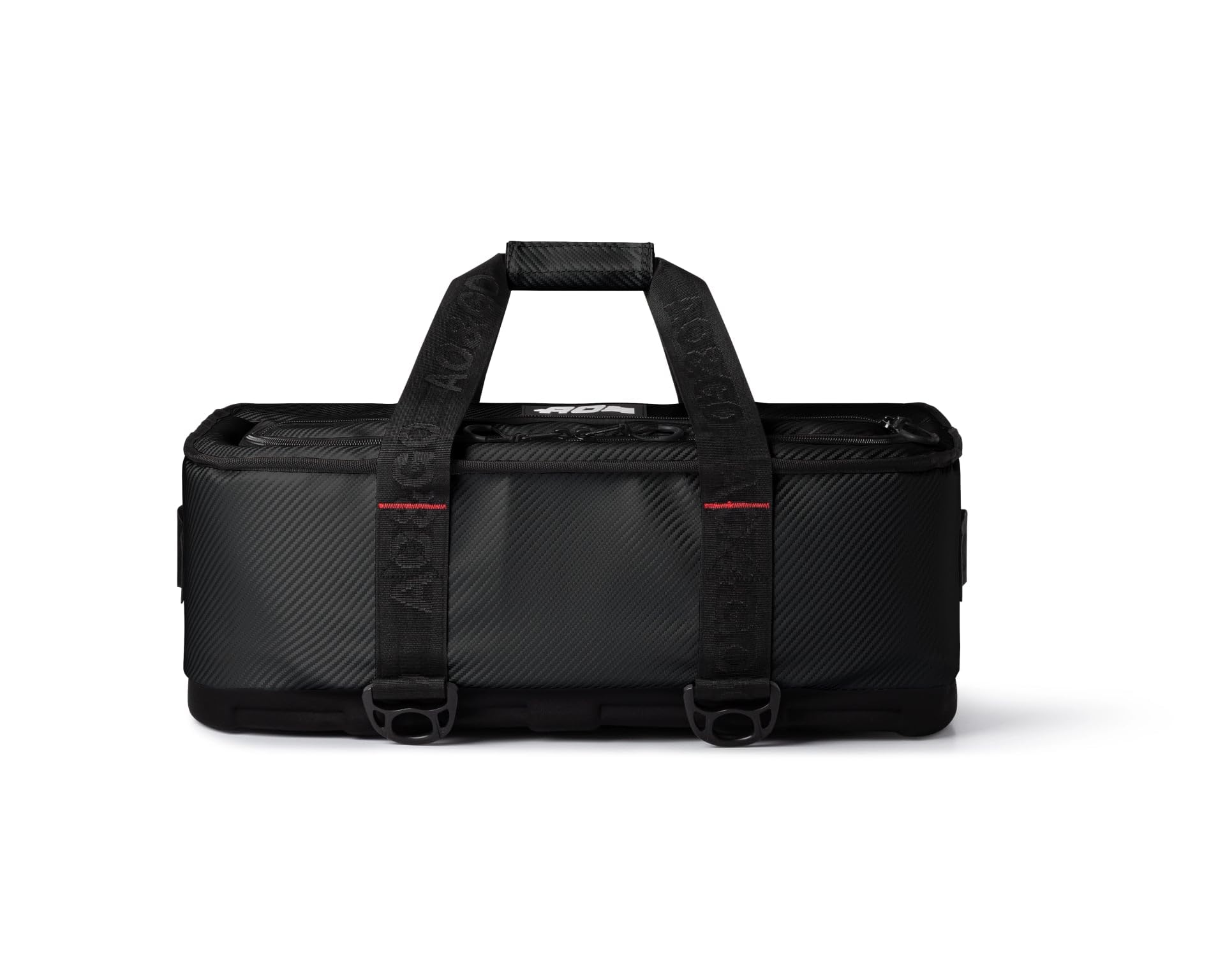 AO Coolers Carbon Stow 'N Go Soft Cooler, Low-Profile, Leakproof with High-Density Insulation, Holds Ice for 24 Hours, EVA Foam Bottom, Black, 38-Can