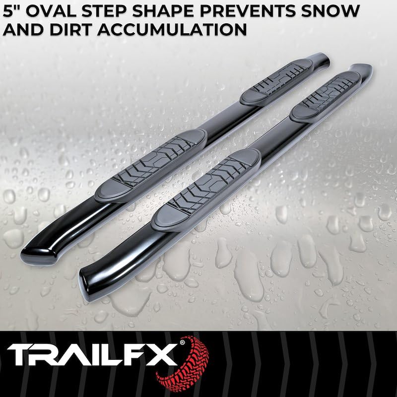 Toyota Tundra Double Cab 2007-2021 TrailFX A7067B Truck Running Boards