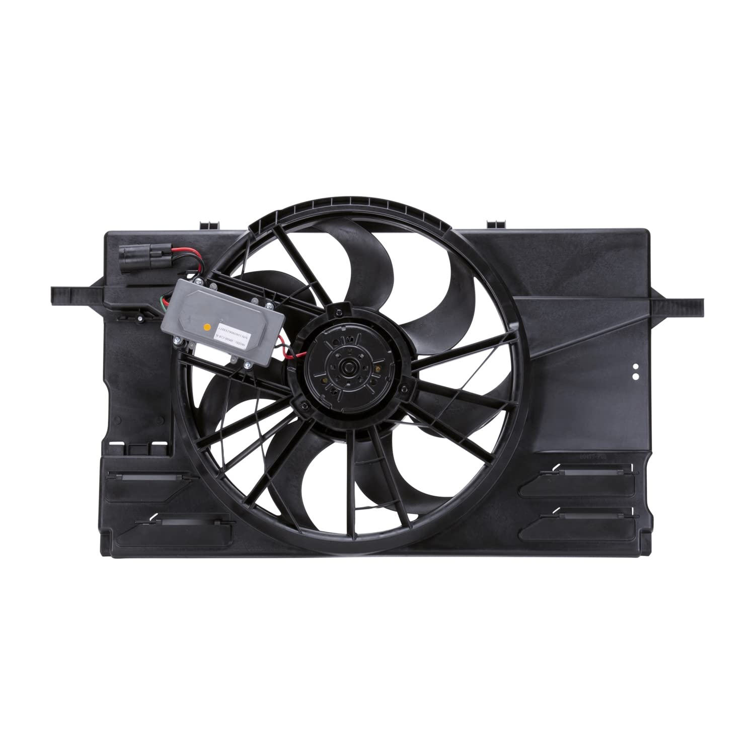 Cooling Fan Assembly TYC 622090 Compatible with 2004-2011 Volvo S40, Black