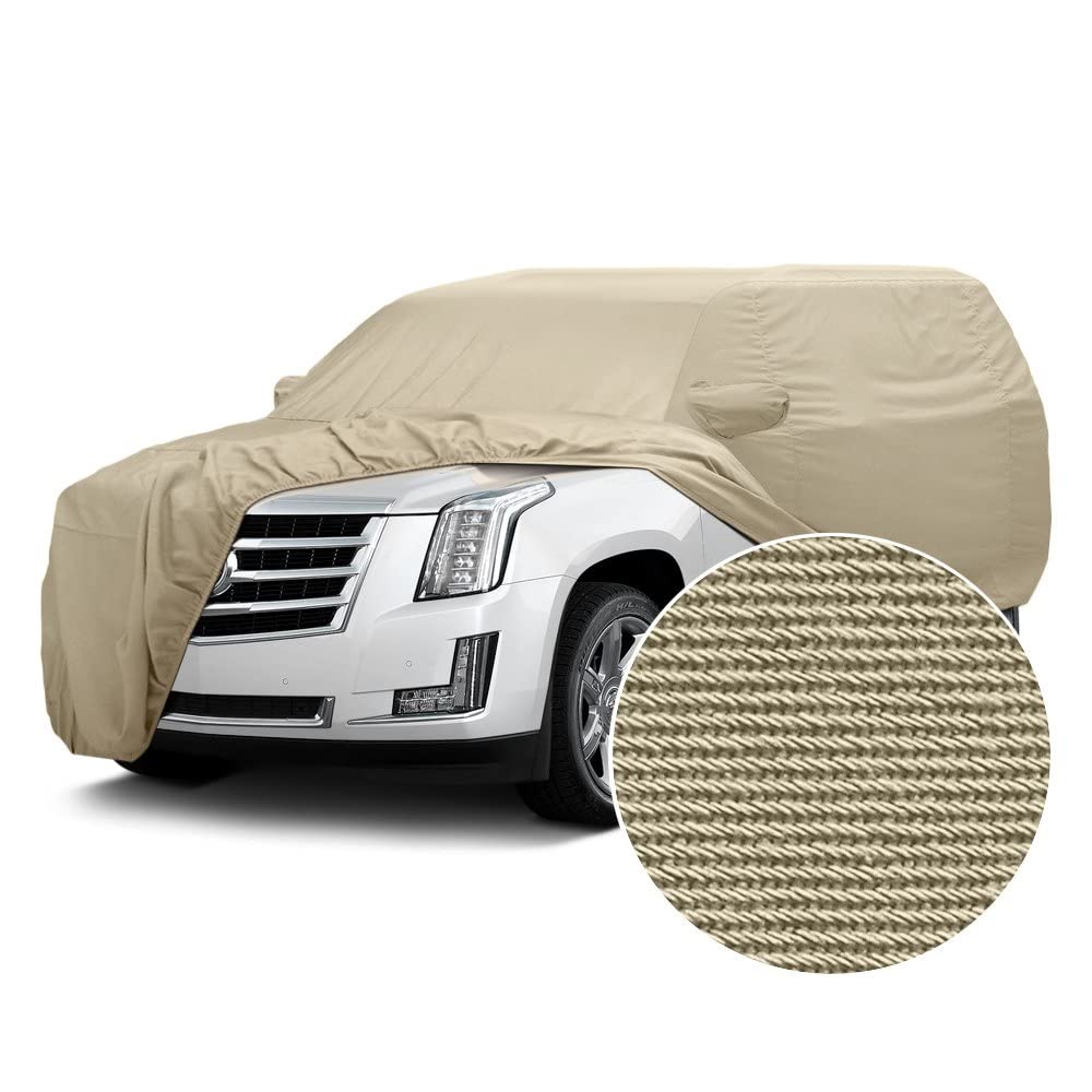 Covercraft Tan C18466TF Flannel Custom Car Cover