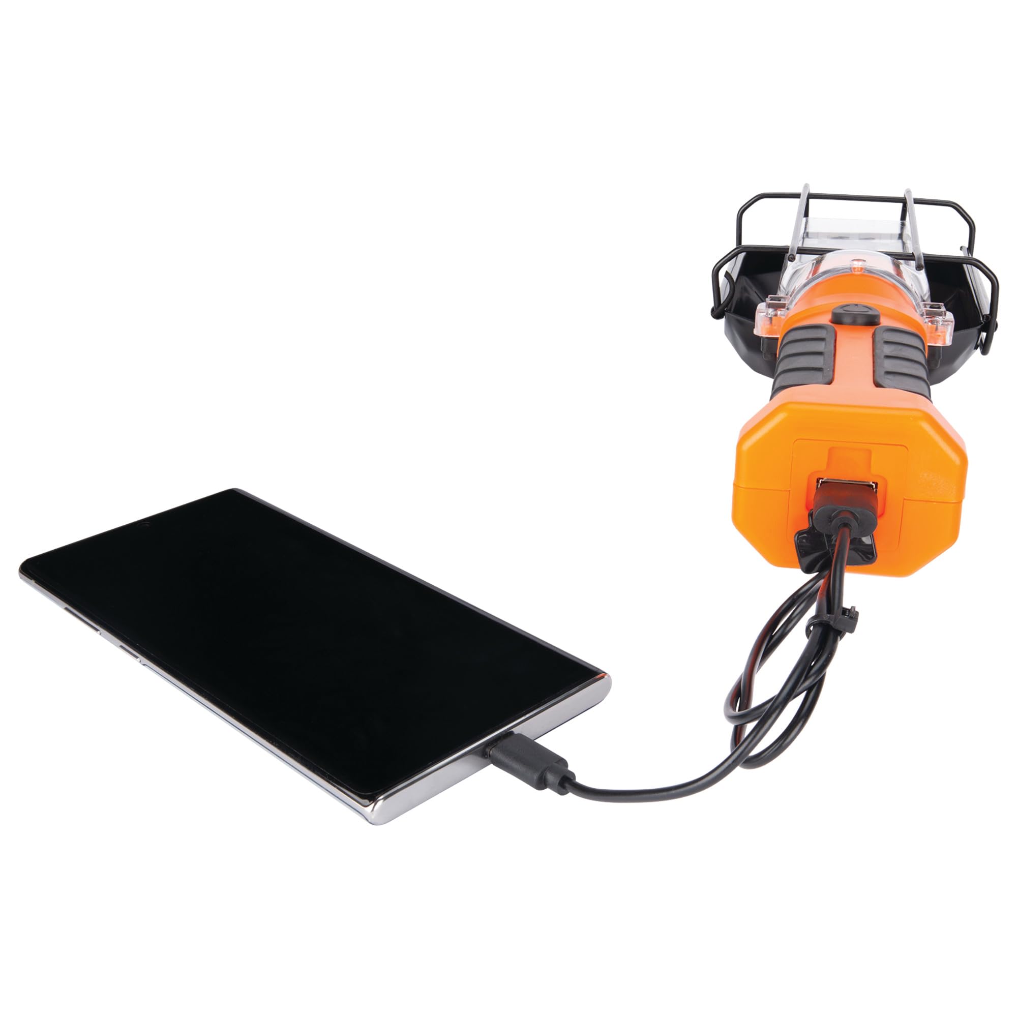 LED Drop Light Performance Tool W2238 with Magnetic Bracket and USB Port, 1600 Lumens, 20ft Cord, Battery Clamp Adapter, Impact Resistant Handle