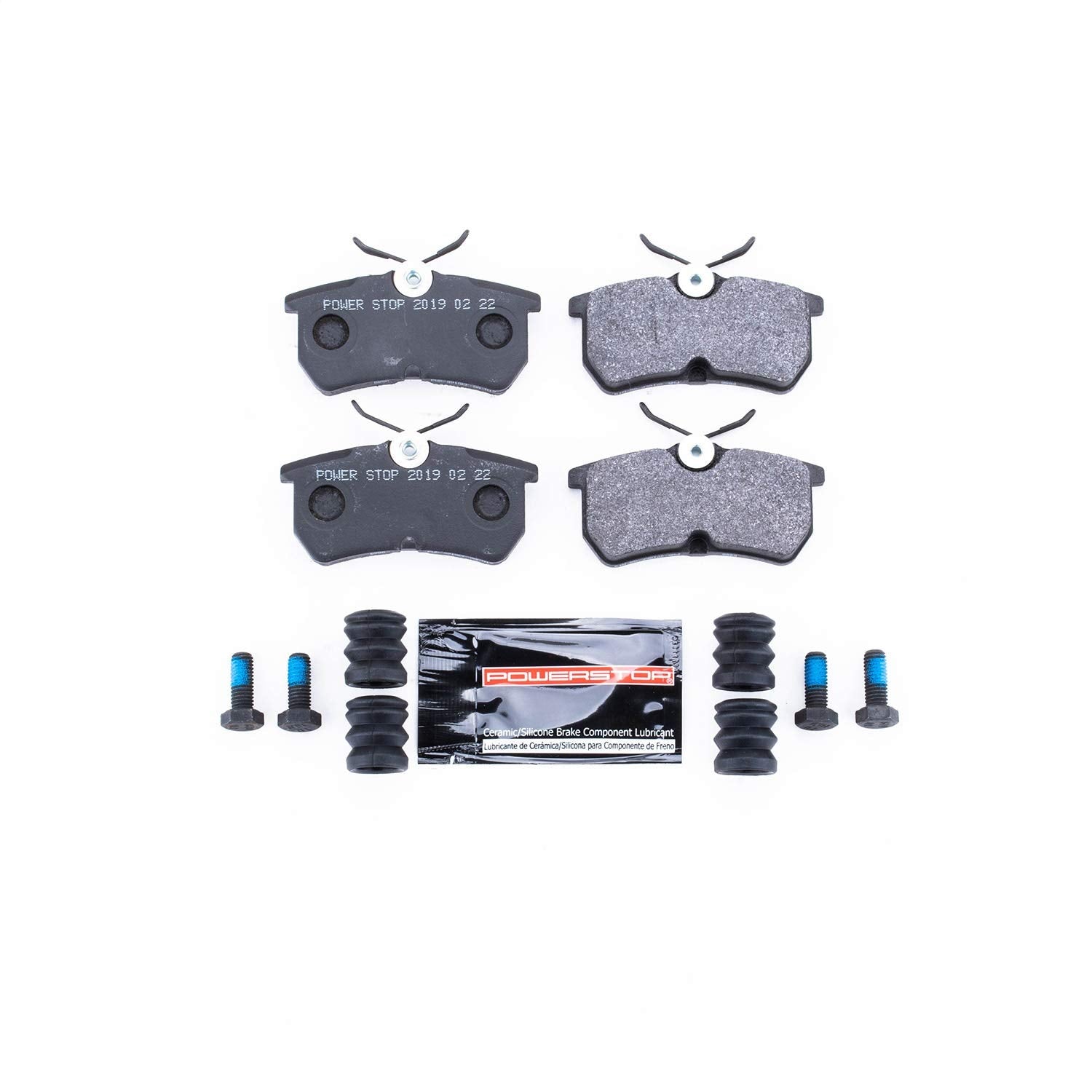 Power Stop Track Day PST-886 Rear Brake Pads For Ford Fiesta 2014-2019, Ford Focus 2001-2007 [Model Specific]