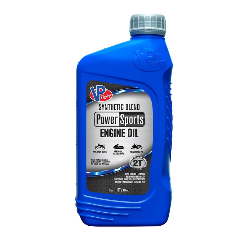 2 Stroke Oil VP Racing, PowerSports, Semi-Synthetic, 1 qt Bottle, Each