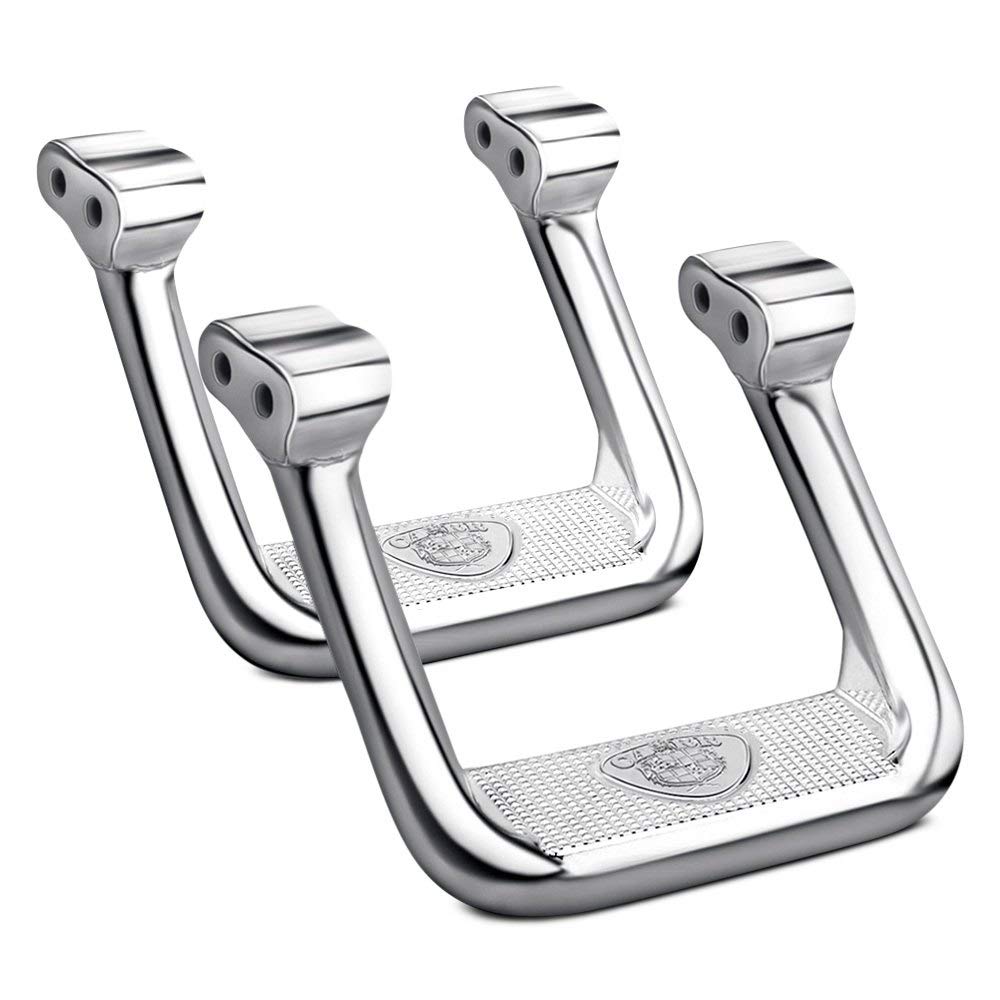 Hoop II - Carr's 101252 - Assist/Side Step - XM3 Polished - (Pair)