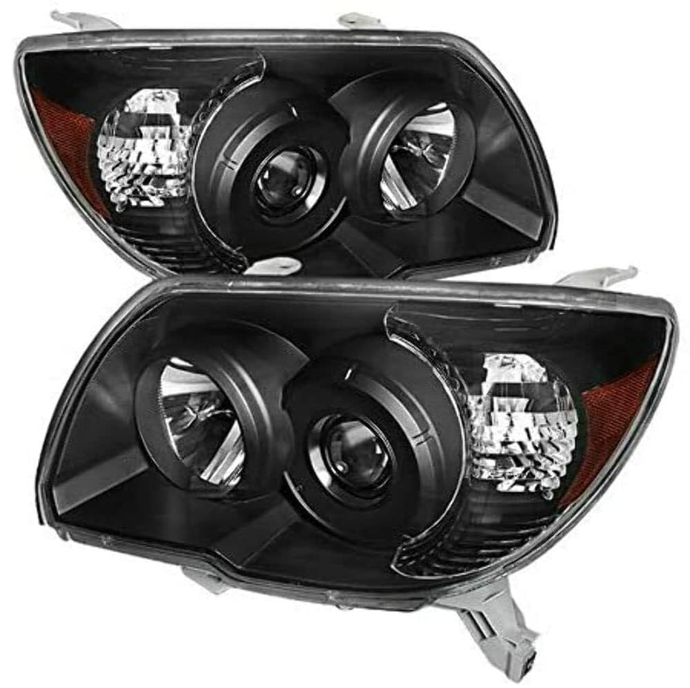 Crystal Headlights Black/Clear xTune Auto 9023378