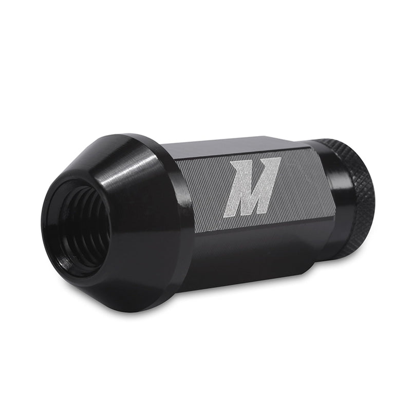 Mishimoto Black Aluminum Locking Lug Nuts Set, M12x1.5, 20 Pieces