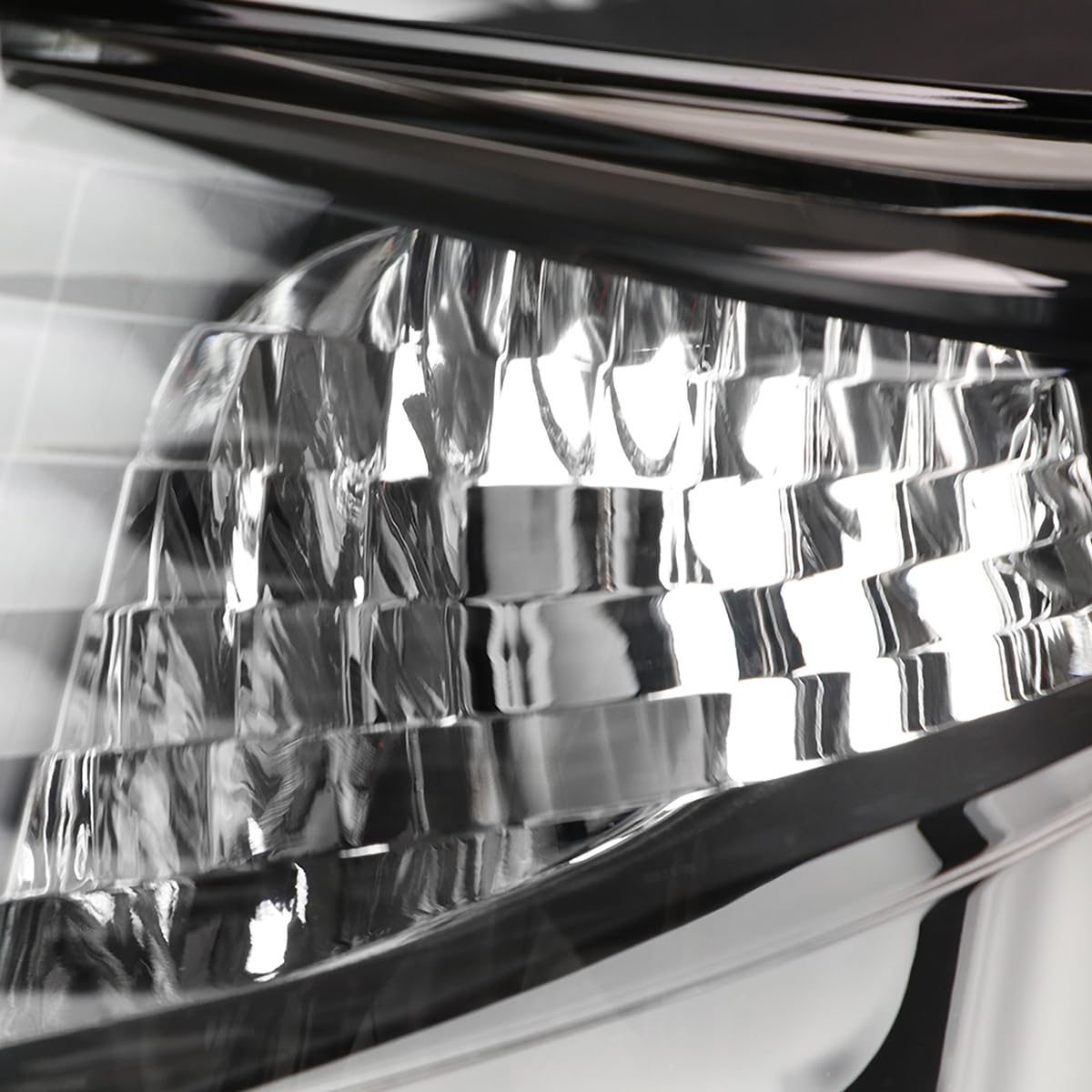 Black LED Tail Lights w/White LED Light Bar SPEC-D TUNING Compatible with 2011-2013 Scion tC, Left + Right Pair Assembly