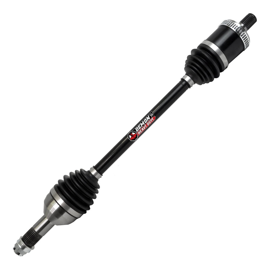 Demon Front Left/Right Heavy Duty Powersports Axle for (2019-21) Can Am Maverick Sport 1000/Max, Dual Heat Treated High Strength, Wider Angles & in Molybdenum Grease Precision OEM: 705402443
