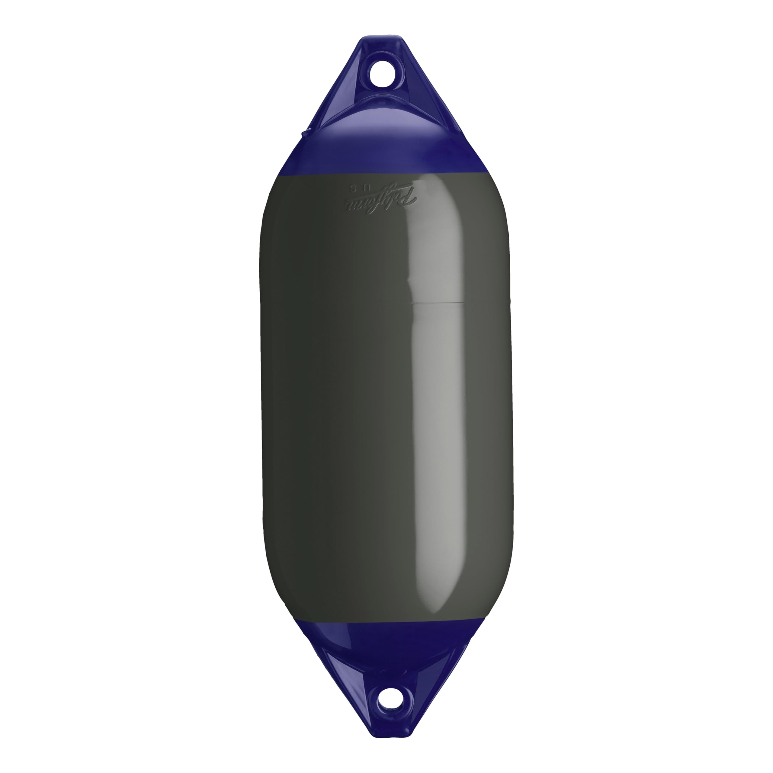 F-5 Standard Polyform Boat Fender - Graphite Blue Ropehold
