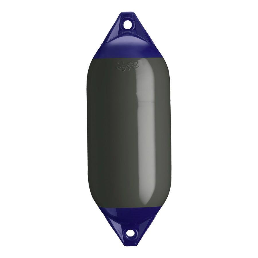 F-5 Standard Polyform Boat Fender - Graphite Blue Ropehold