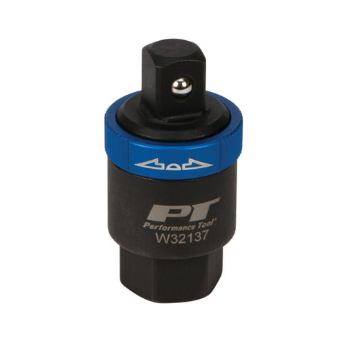 1/2-Inch Drive Performance Tool W32137 Ratcheting Breaker Bar Adapter - Converts Breaker Bar or Sliding T-Handle into Ratchet - Reversible Ratcheting Mechanism with Anodized Switch Collar