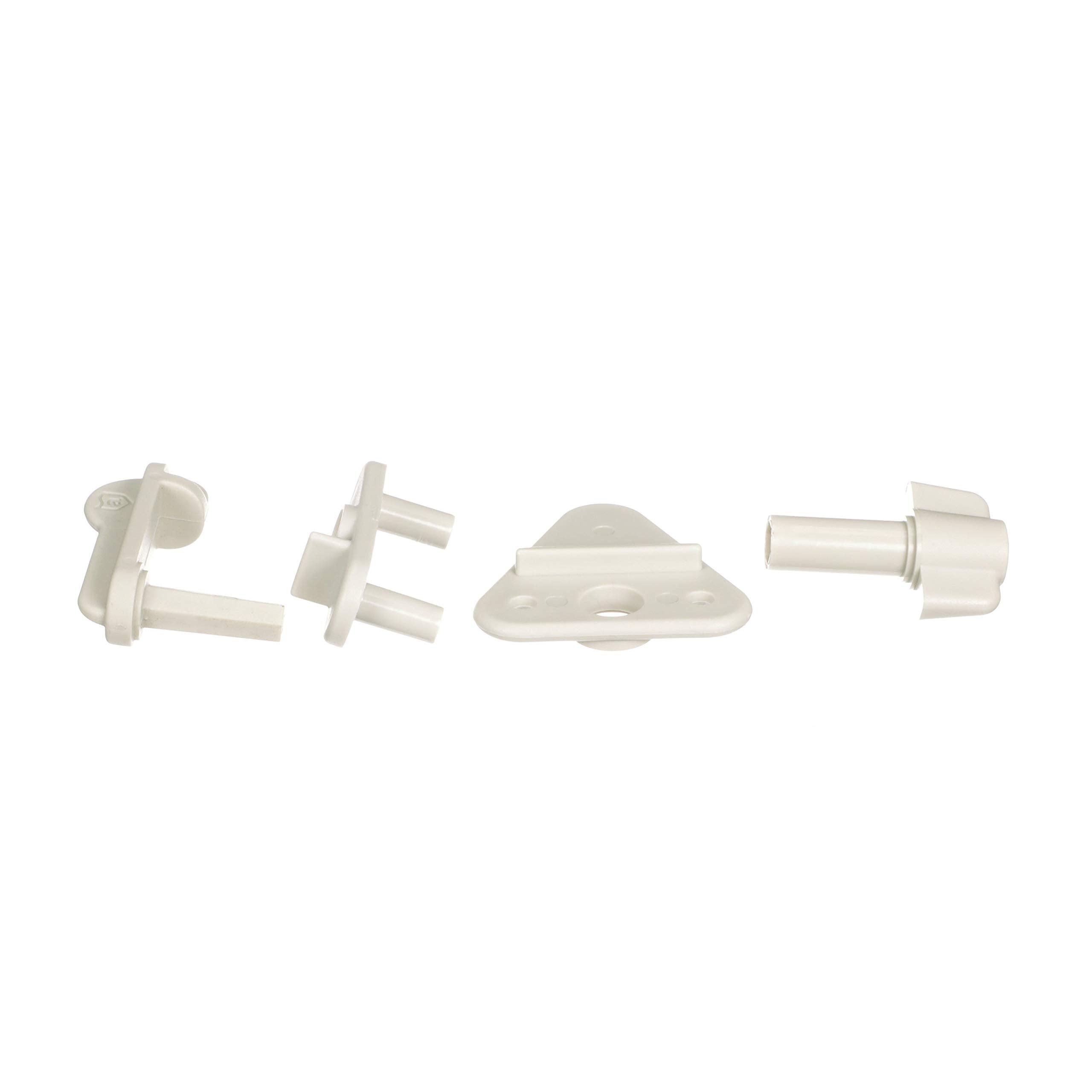 Pontoon Replacement Latch Attwood 11404-6, Universal Sizing for Square Frames 1 Inch to 1 ¼ Inch, Fits Left- or Right-Hinge Gate