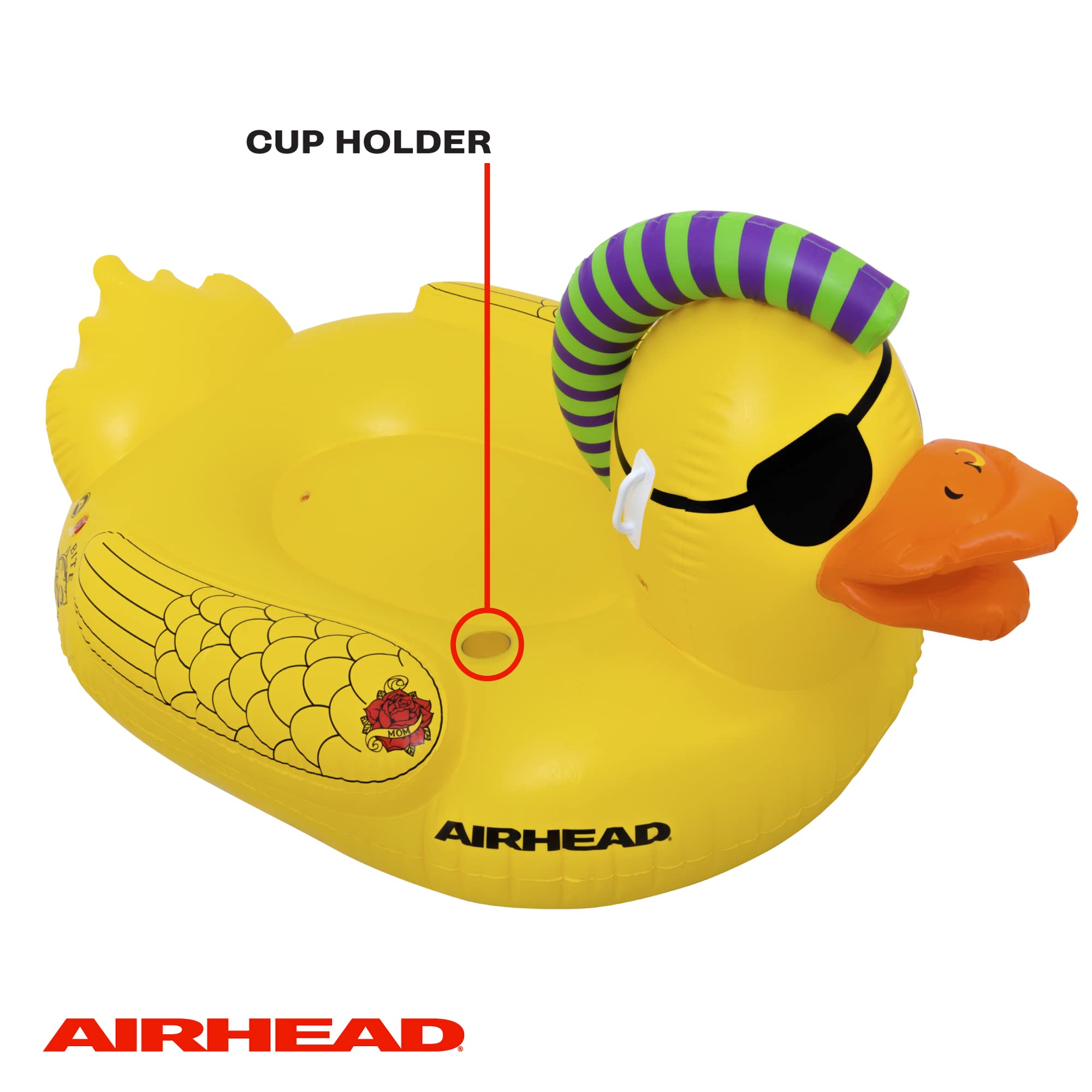 Punk Duck Airhead Inflatable Pool Float Large