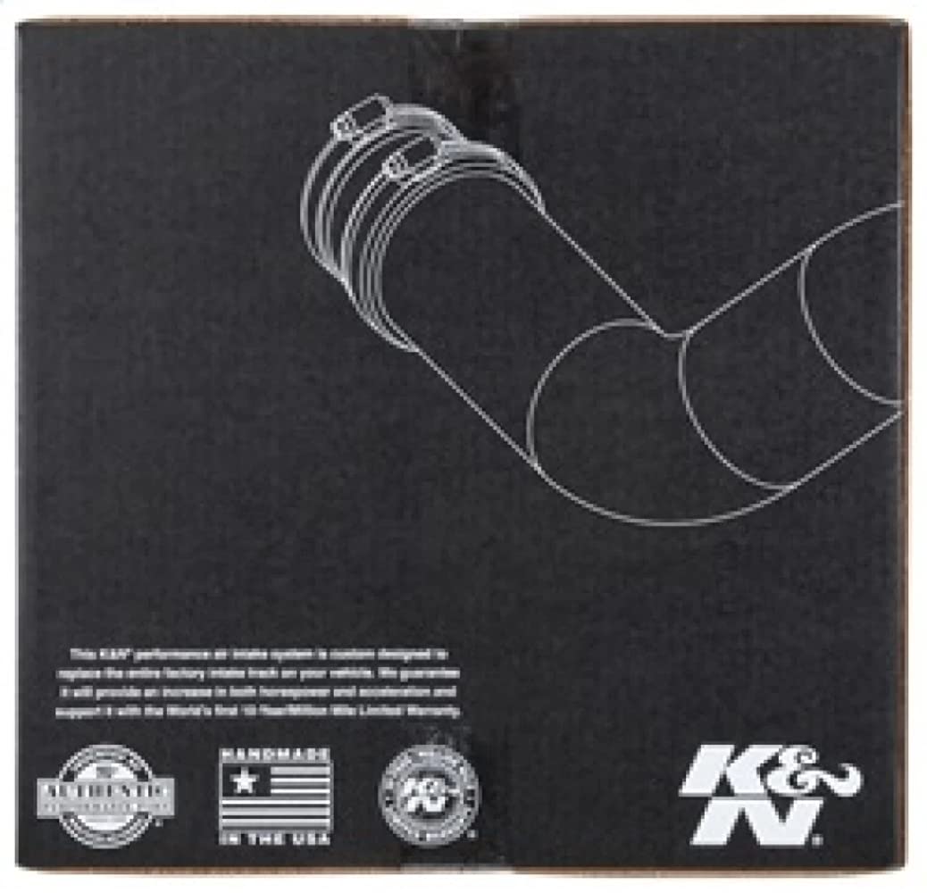 Cold Air Intake System K&N: High-Flow Air-Filter, Increase Performance & Horsepower: Compatible with 1999-2007 HONDA S2000, 69-1040TWR