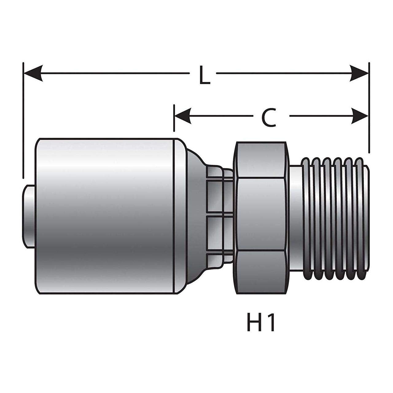 Gates Coupling G25715-0408