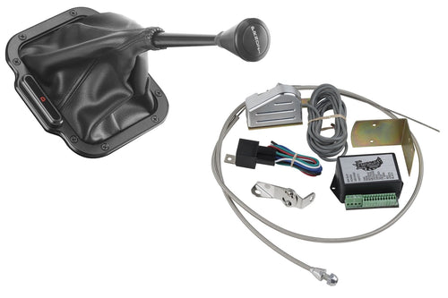 Black XCINB-1784 Lokar Cable Operated Vertical Rectangular LED Boot Indicator Kit for Ford AOD Transmission