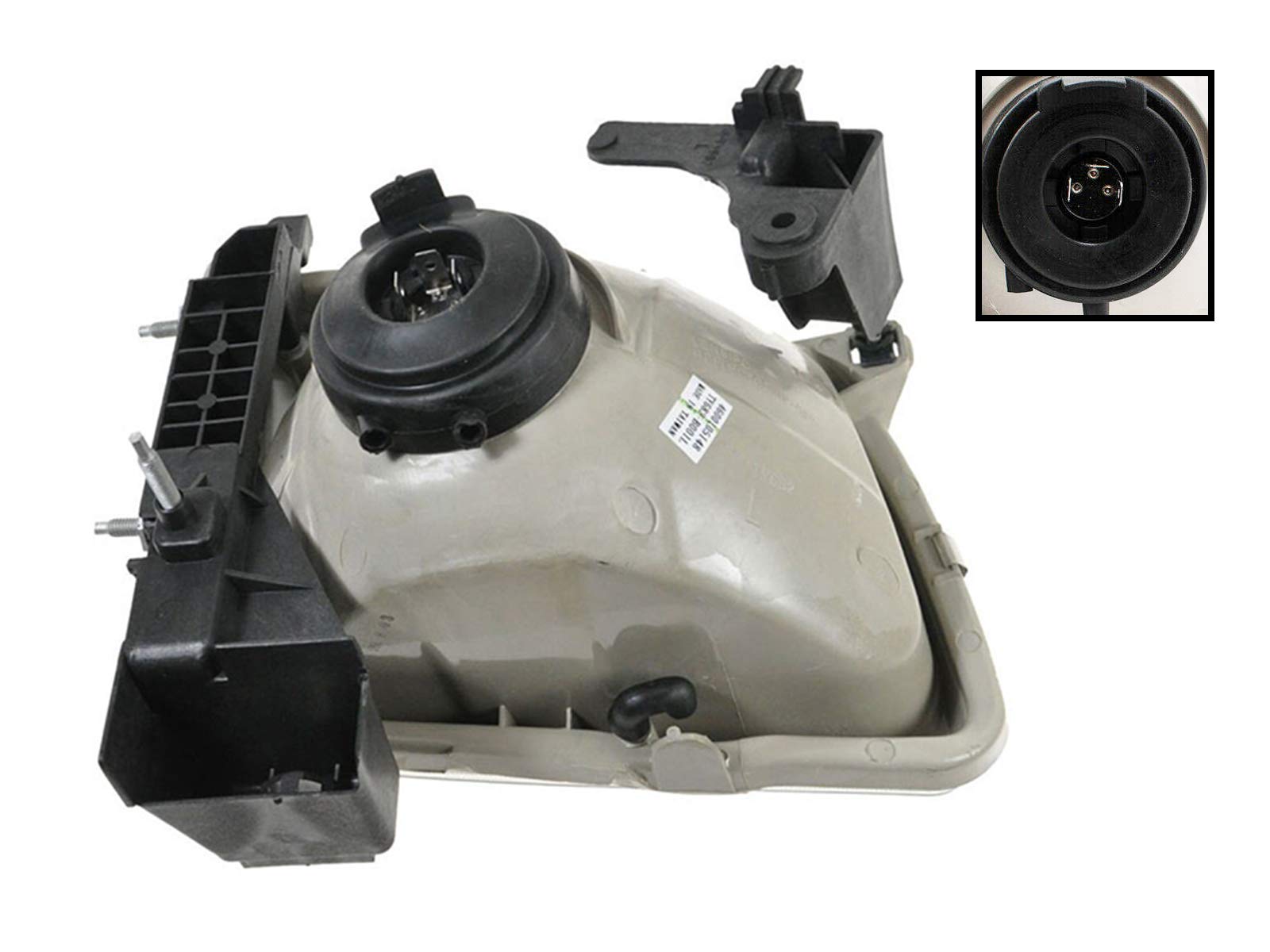Replacement Driver Side DEPO 312-1150L-AS Headlight Assembly