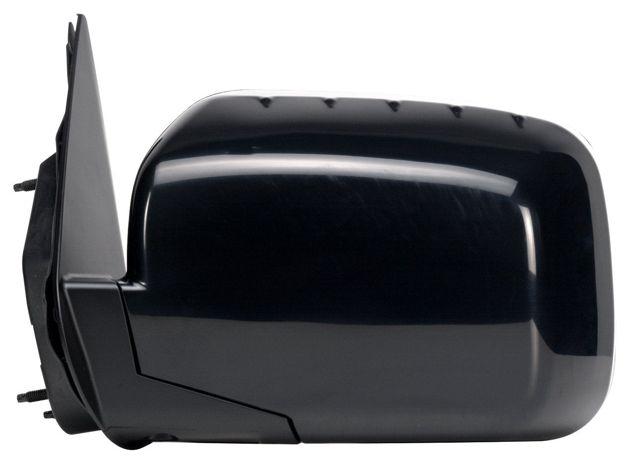 Fit System Mirror Driver Side for Honda Ridgeline, Black, Foldaway, Power