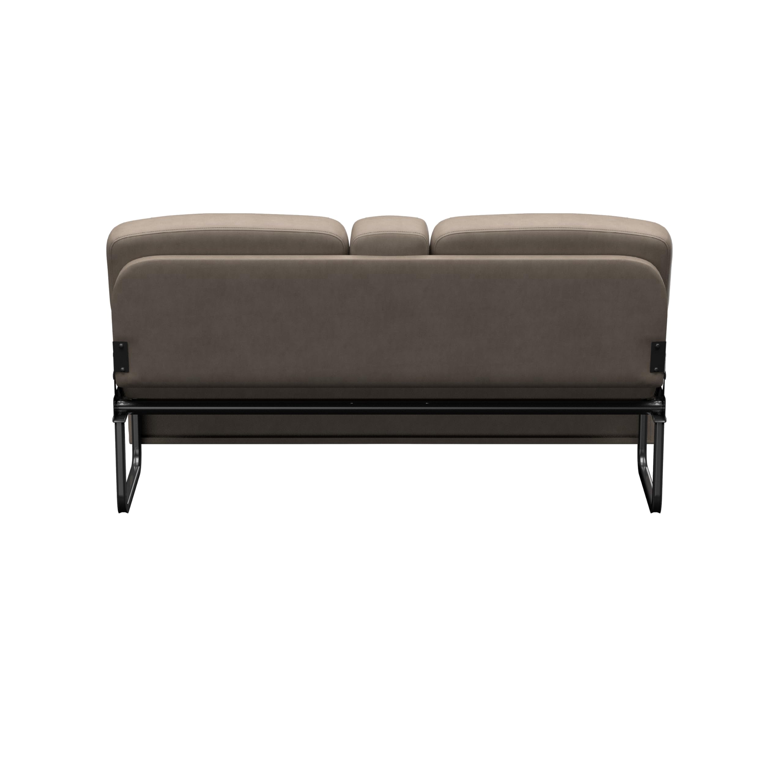 62" Thomas Payne Signature Driftwood RV Jackknife Sleeper Sofa with Matching Kickboard, Easy Transition, High-Density Foam Cushioning, Fold-Down Center, Dual Cupholders - 2024044390