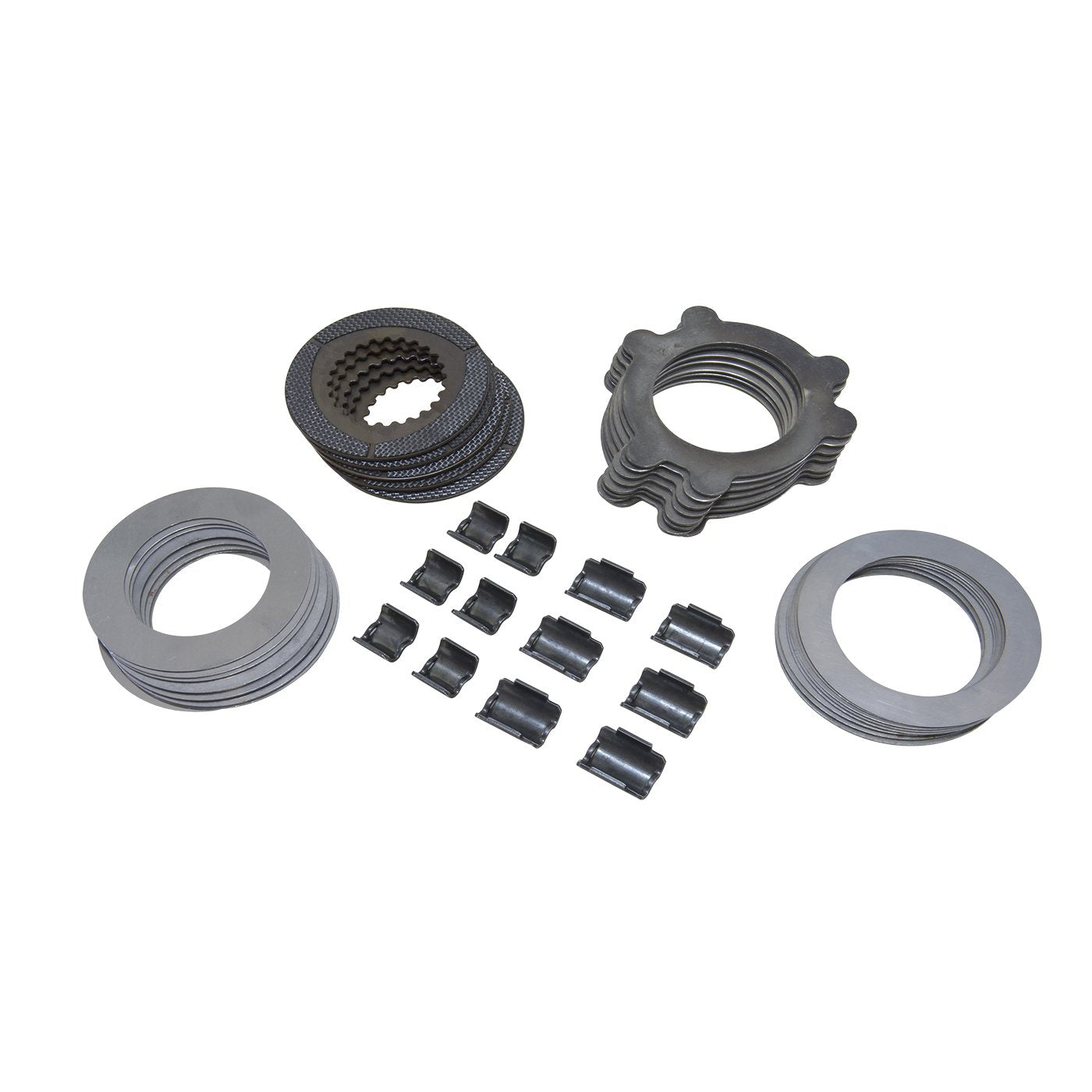 Eaton-Type Yukon (YPKGM14T-PC-14) Carbon Positraction Clutch Kit with 14 Plate for GM 14-Bolt Truck 10.5" Differential