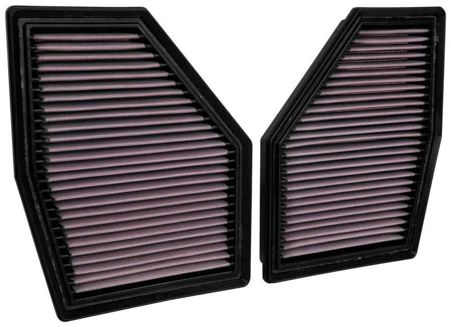 K&N Air Filter Engine: Increase Power & Acceleration, Washable, Premium, Replacement Car Filter: Compatible with 2020 BMW (750i xDrive, M550i xDrive) 33-3155