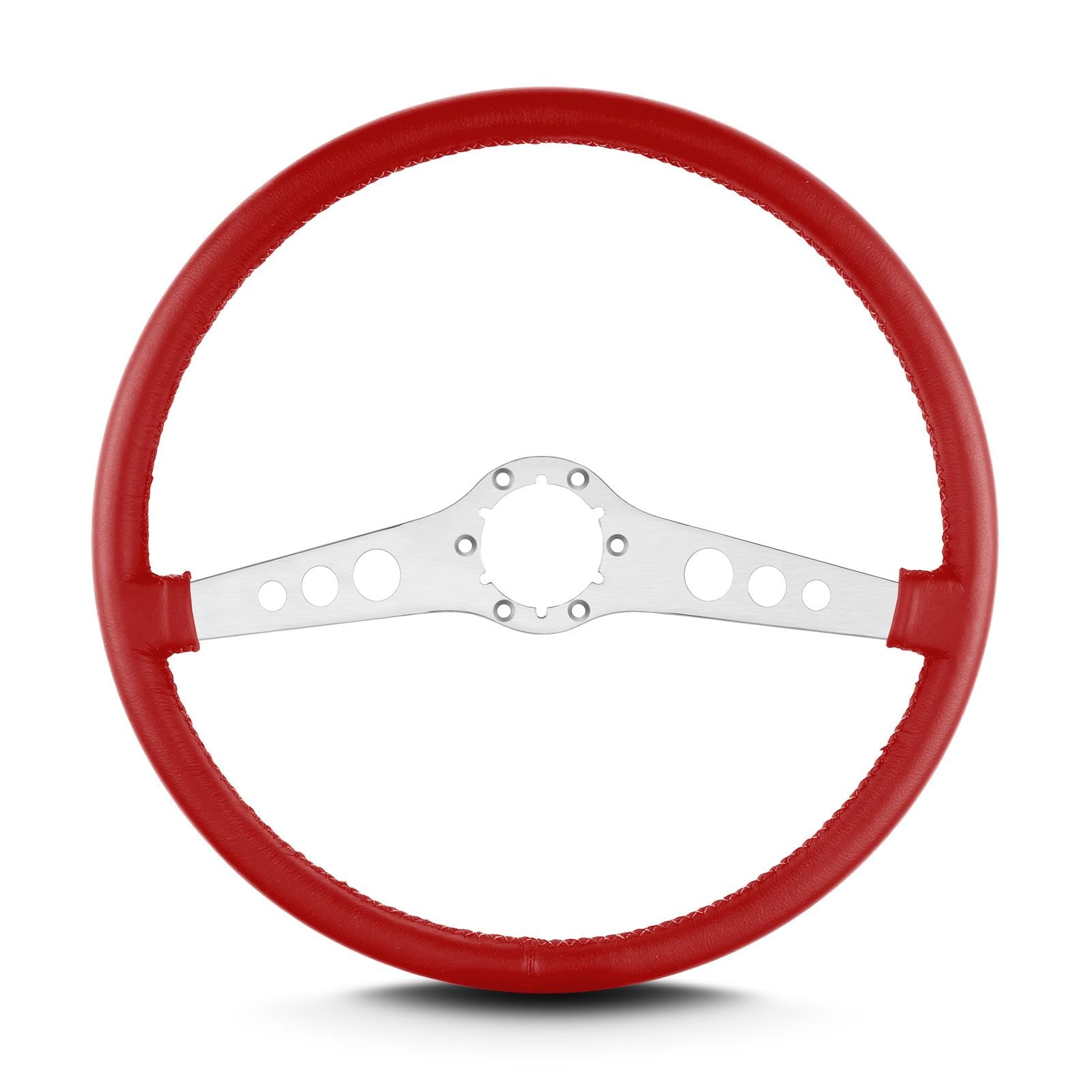 Brushed Lecarra 67712 Ss 15" Thin Grip Bright Red