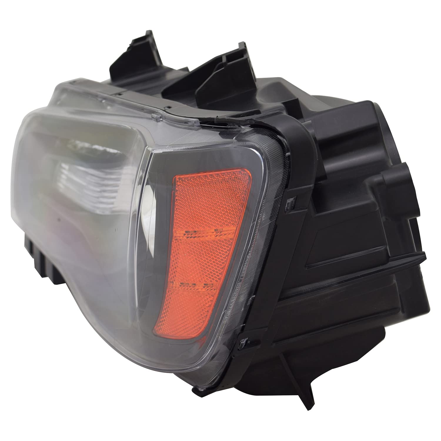 Left TYC Headlight Assembly Compatible with 2012-2014 Chrysler 300