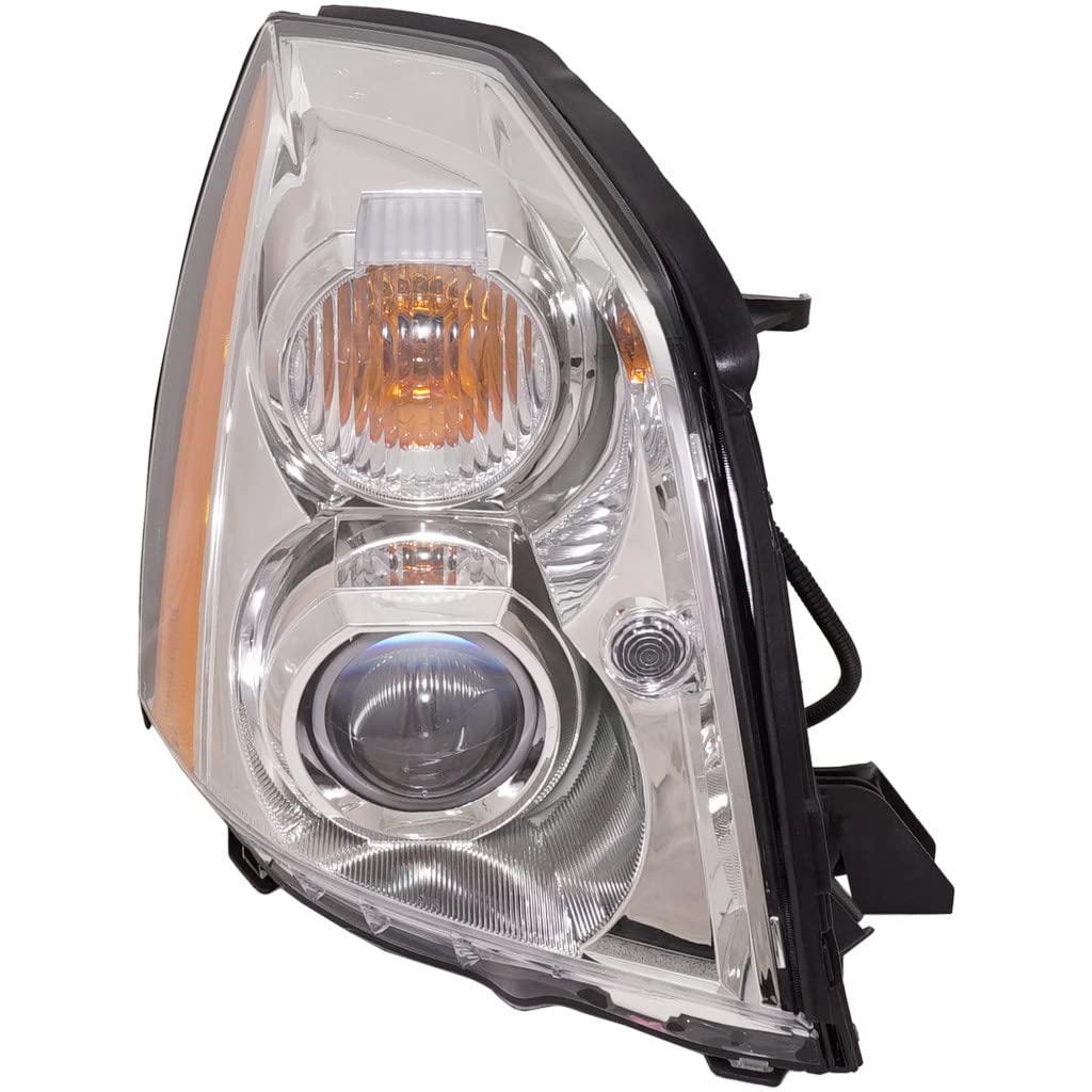 GM387-B001R Eagle Eyes Passenger Headlamp Assy Fits Cadillac DTS