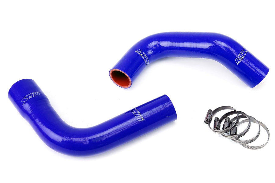 Blue HPS 57-1588-BLUE Silicone Radiator Hose Kit Coolant